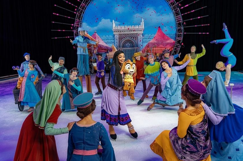 ディズニーオンアイスのウィッシュの場面演出