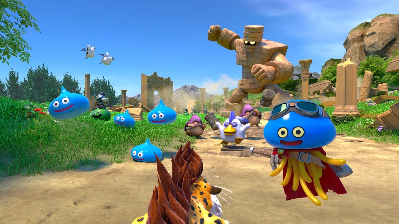ドラゴンクエストVR RIDEで描かれるフィールドとモンスター