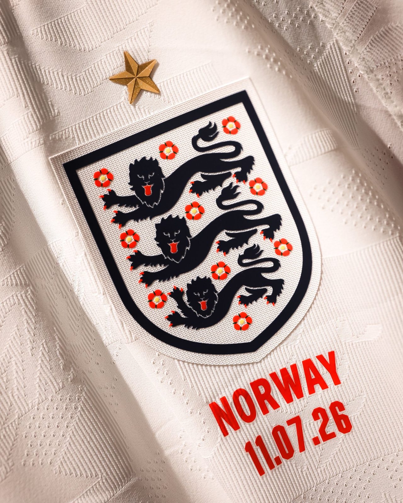 イングランド代表 W杯2026準々決勝に向けたチーム写真