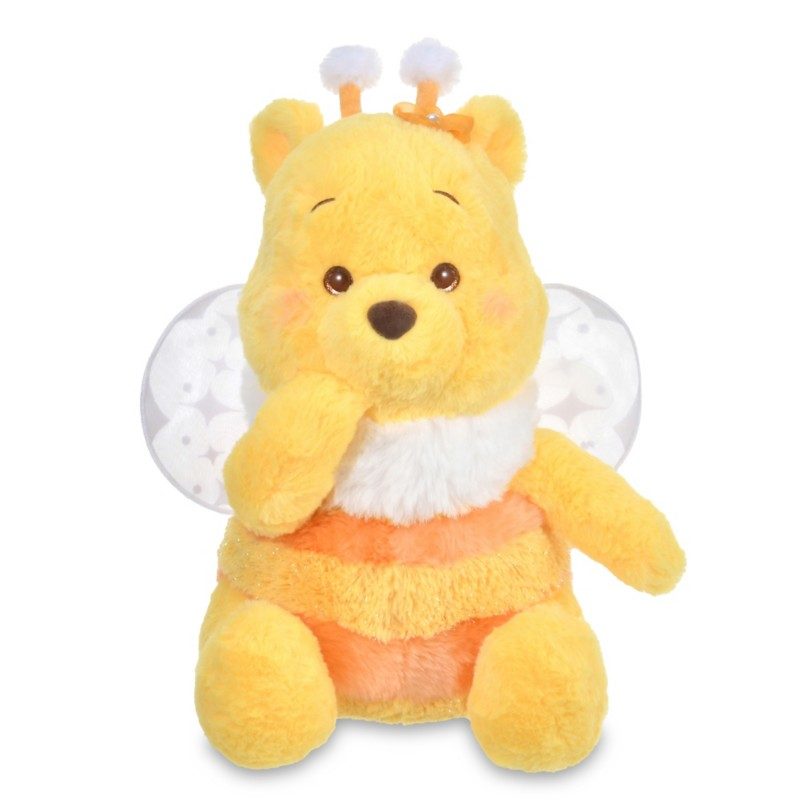 FAIRY POOH プーさん ぬいぐるみ 妖精姿 蜂の羽