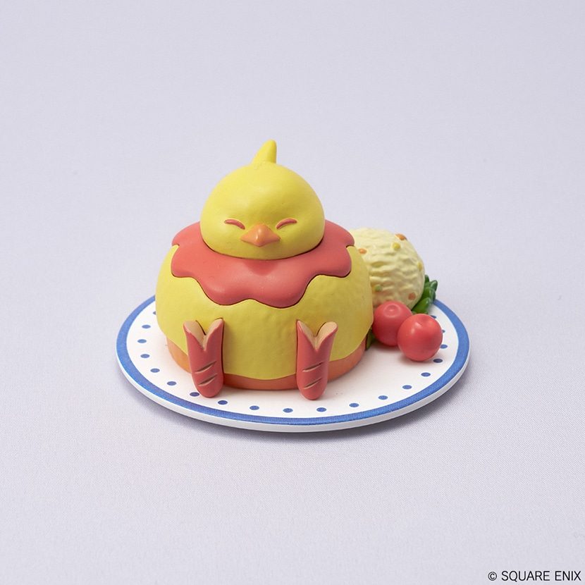 FF14 ミニチュアフードフィギュア チョコボ型ケーキ