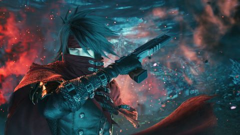 FF7リベレーション ガンアクションを操るヴィンセント・ヴァレンタイン