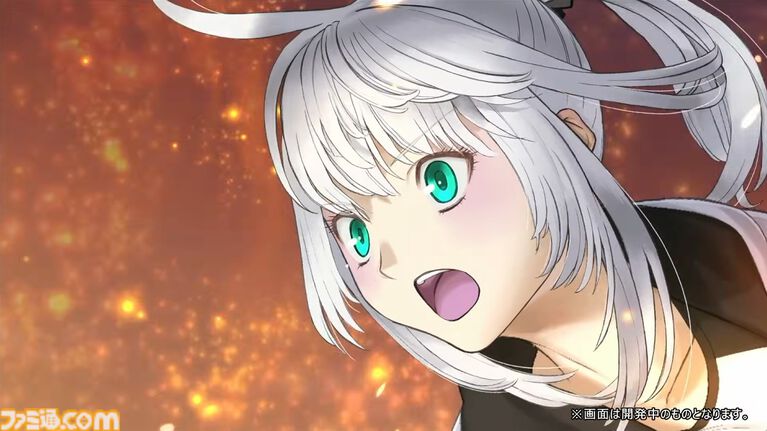 FGO グレイ・リリィ ランサー版 ★4 黒いドレスとリボンの姿イラスト