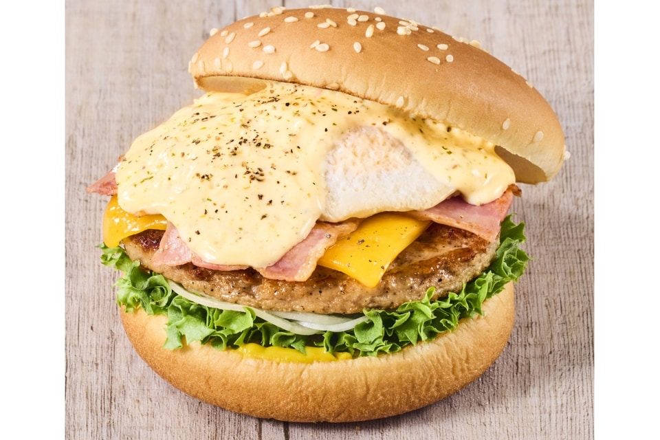 エッグベネディクトバーガー
