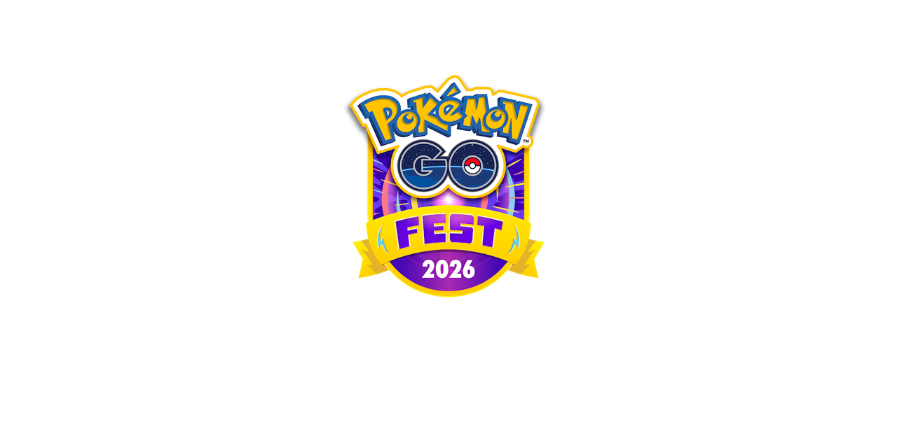 Pokémon GO Fest 2026 のイベントロゴ