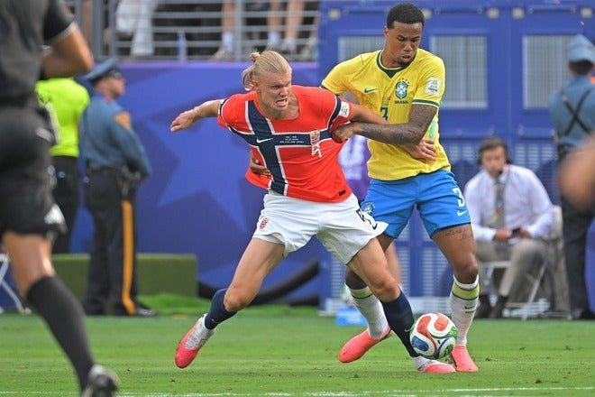 ハーランド 2ゴール ノルウェー ブラジル戦 W杯2026