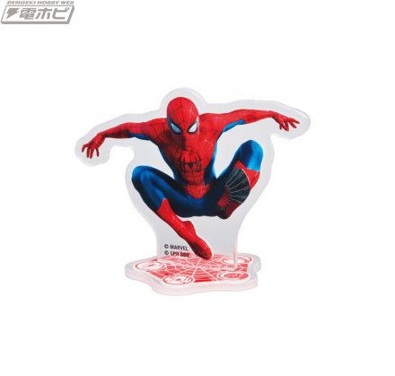 Happyくじスパイダーマン E賞 マグネットアクリルスタンド