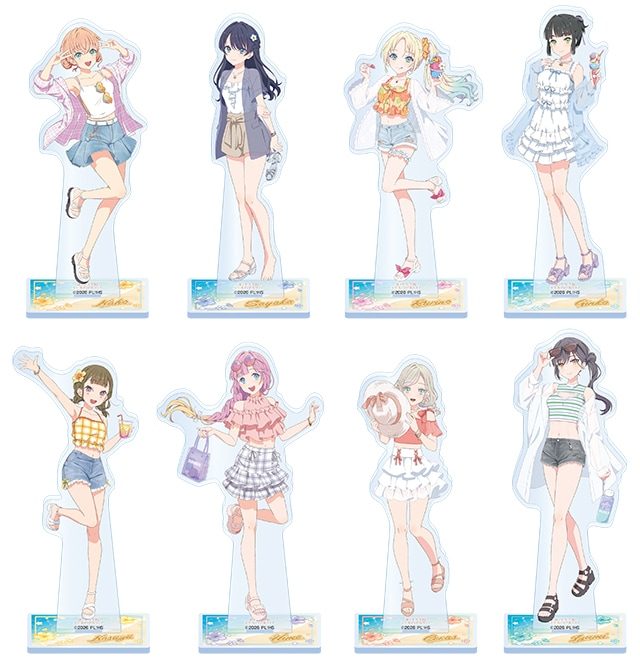 蓮ノ空女学院スクールアイドルクラブ ドンキコラボ アクリルスタンドBIG全8種