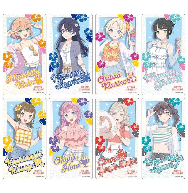 蓮ノ空女学院スクールアイドルクラブ ドンキコラボ クリアカード