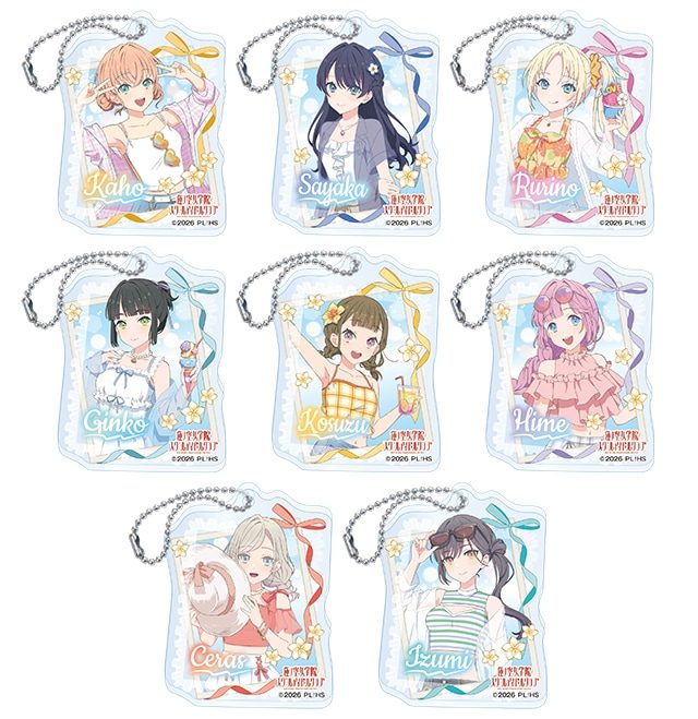蓮ノ空女学院スクールアイドルクラブ ドンキコラボ アクリルキーホルダー