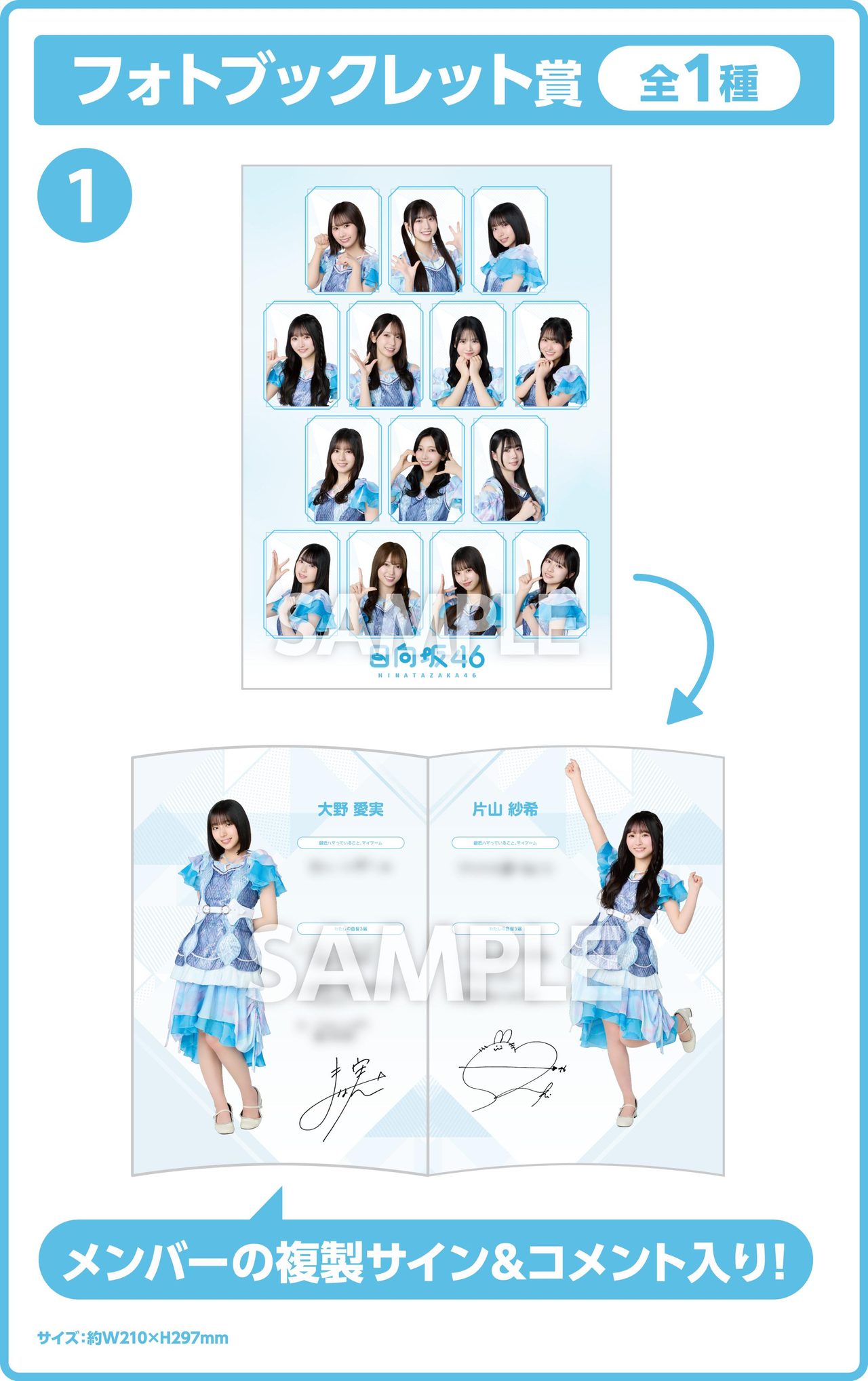 日向坂46くじ フォトブックレット賞