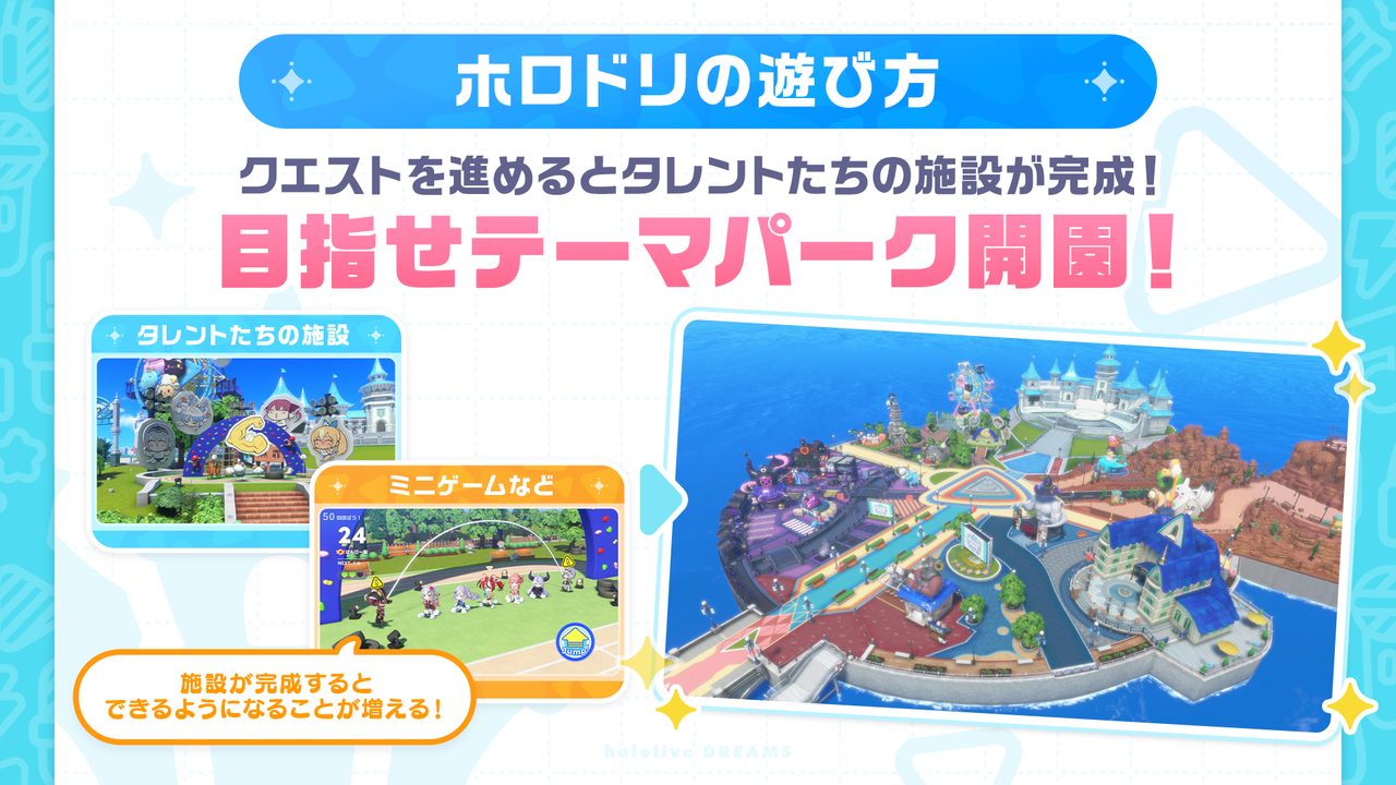 ホロドリに出演するホロメンのイメージ
