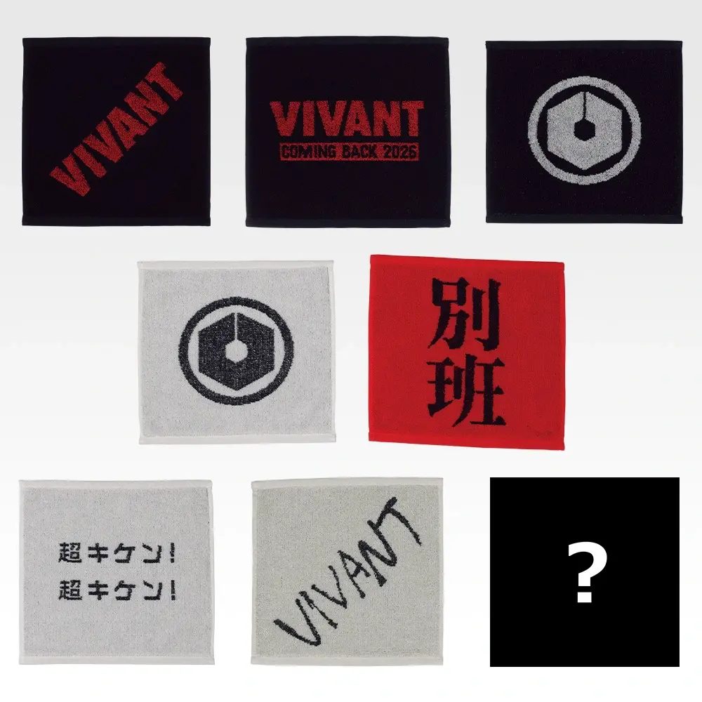 一番くじVIVANT G賞 ハンドタオル