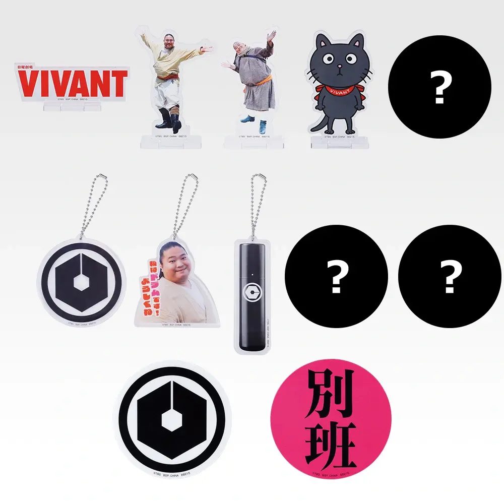 一番くじVIVANT H賞 アクリルアソート