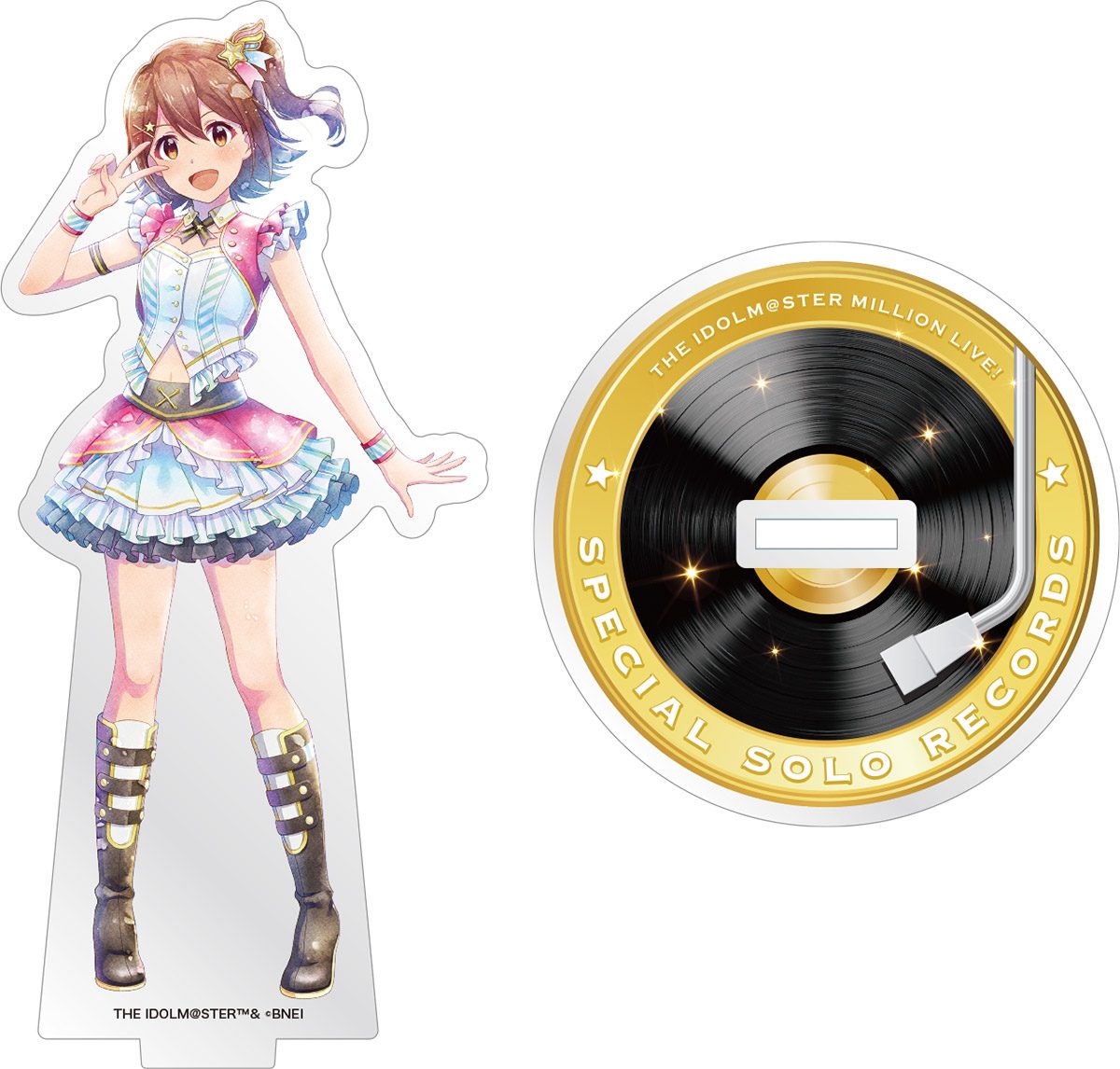 SPECIAL SOLO RECORDSリリース記念グッズのアクリルスタンド