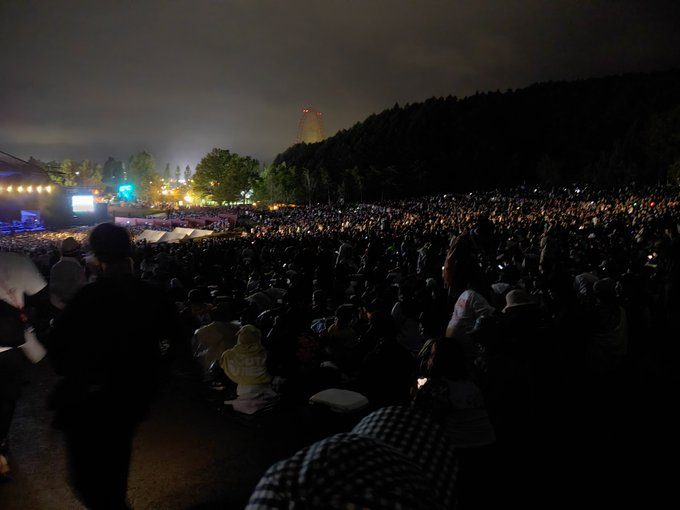 JOIN ALIVE 2026 夜の客席全景 サカナクションステージ前