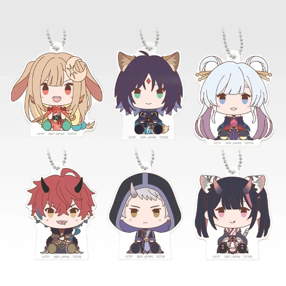 C賞 アクリッツチャーム 全6種 画像出典: BANDAI SPIRITS 一番くじ倶楽部