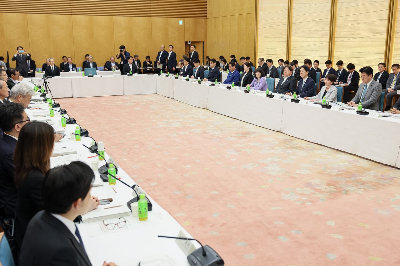 骨太の方針2026を議論する経済財政諮問会議・日本成長戦略会議合同会議の全体会場