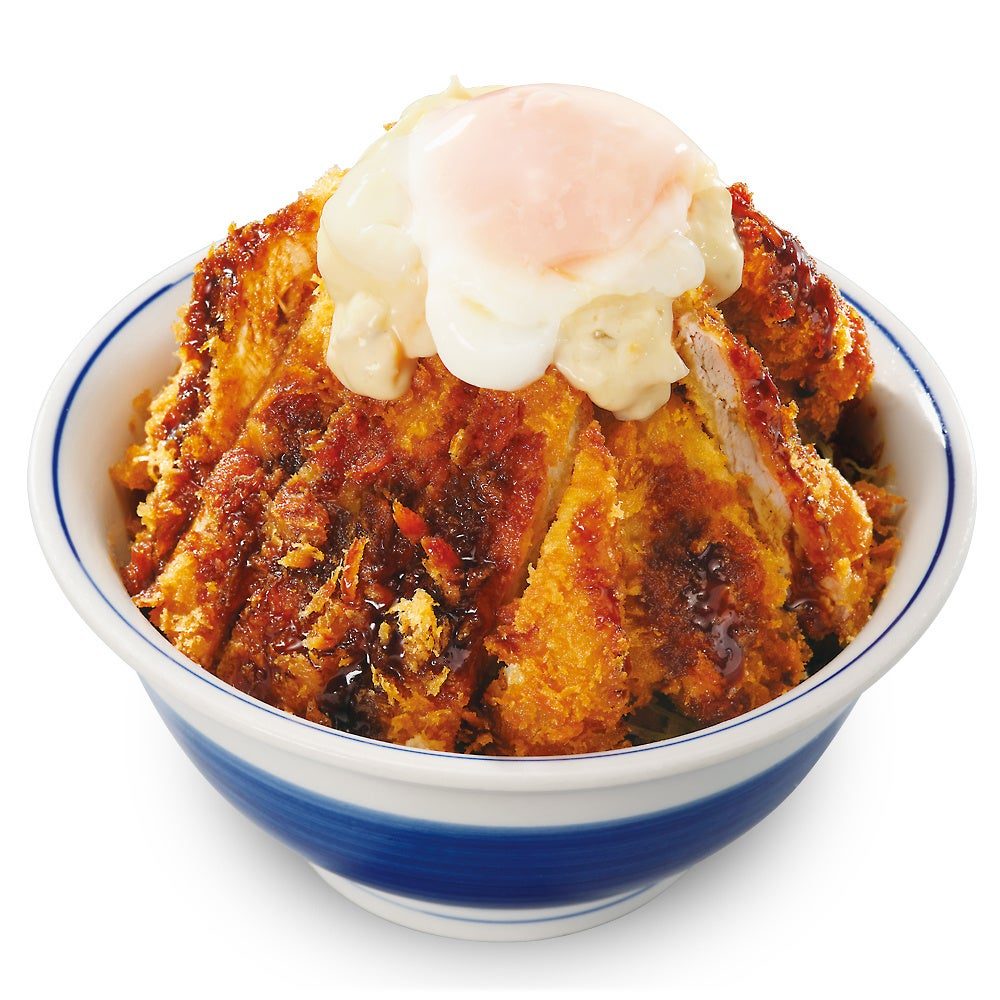 かつや新商品 タルたまミックスポーク丼 1210円 ロースカツ ヒレカツ メンチカツ盛り