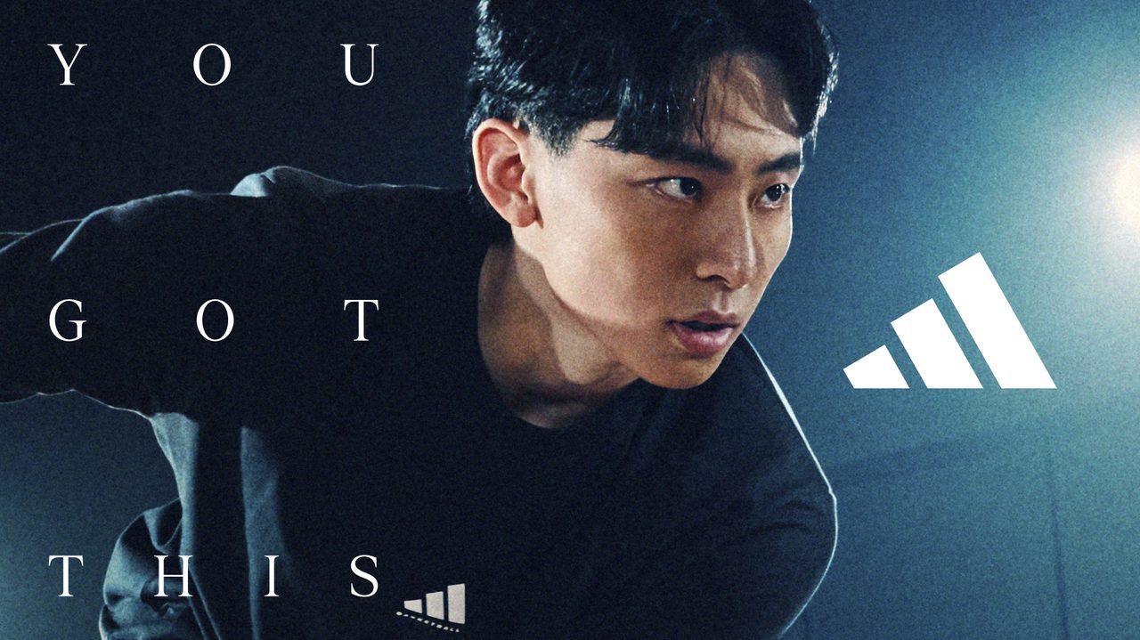 河村勇輝 アディダス You Got This キャンペーンビジュアル