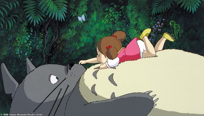 となりのトトロ 猫バスとトトロ