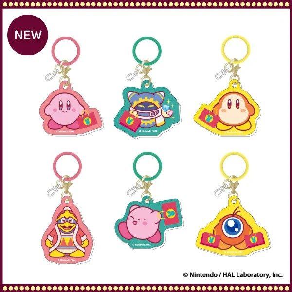 デデデ★デパート シークレットコレクション マーカーチャーム 各880円