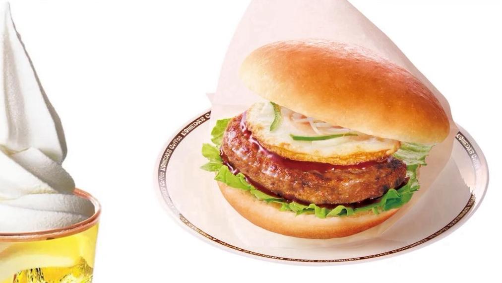 コメダ珈琲店 ロコモコバーガー