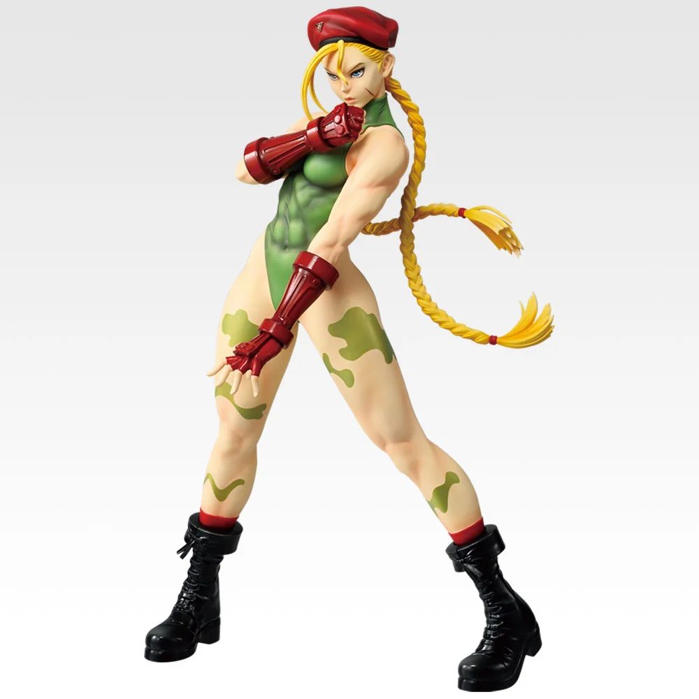 一番くじ ストリートファイター B賞 キャミィのフィギュア別アングル