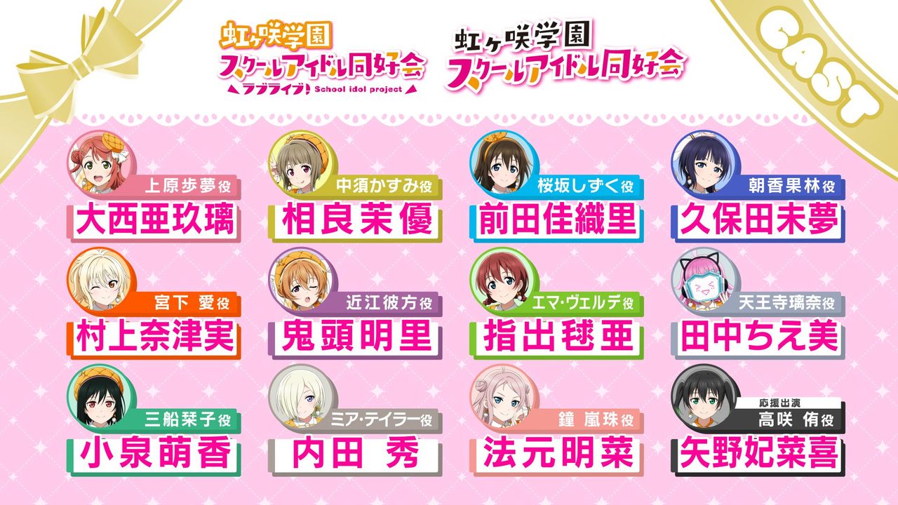 ラブライブ！フェス 出演グループ情報