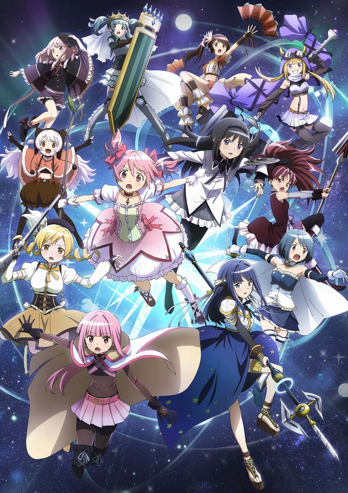 魔法少女まどか☆マギカ ワルプルギスの廻天 キャストキービジュアル
