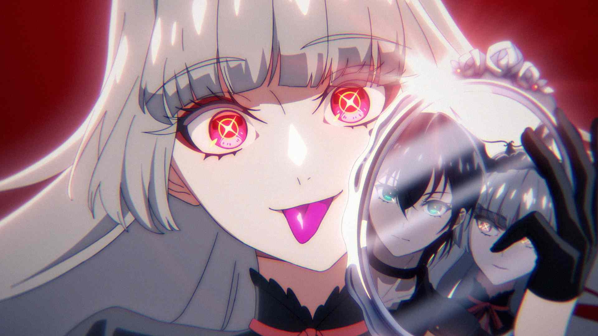 魔女と猟犬 TVアニメ化決定を告知するビジュアル
