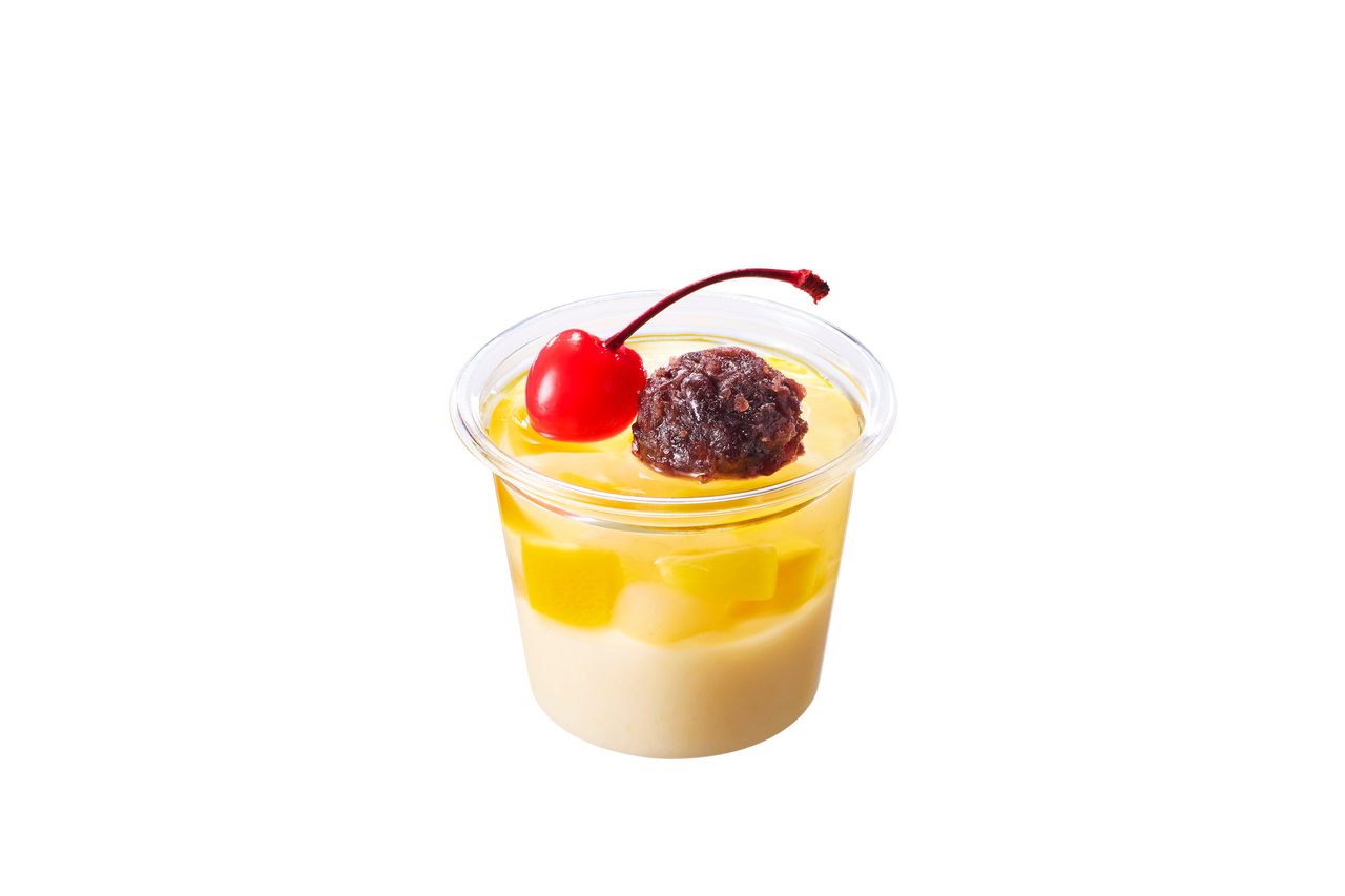 丸亀うどんプリン ブルーハワイ