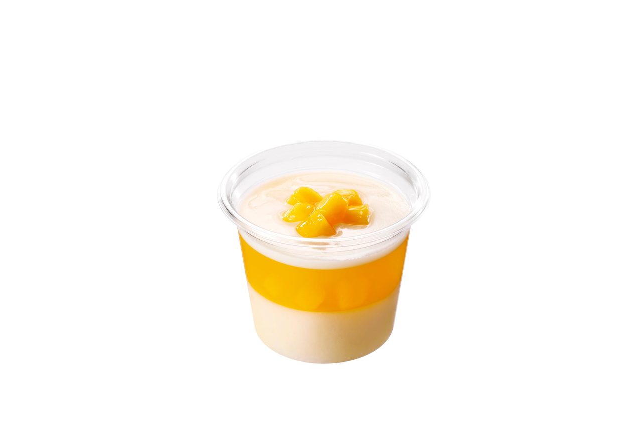 丸亀うどんプリン あんみつ風