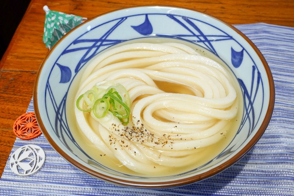丸亀製麺 冷たーい旨塩うどん