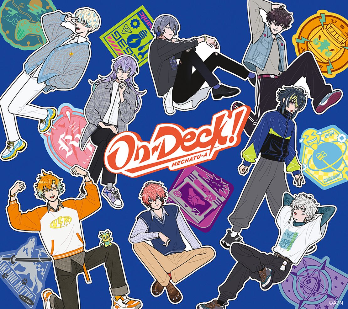 MECHATU-A 1st Mini Album On-Deck! ジャケット