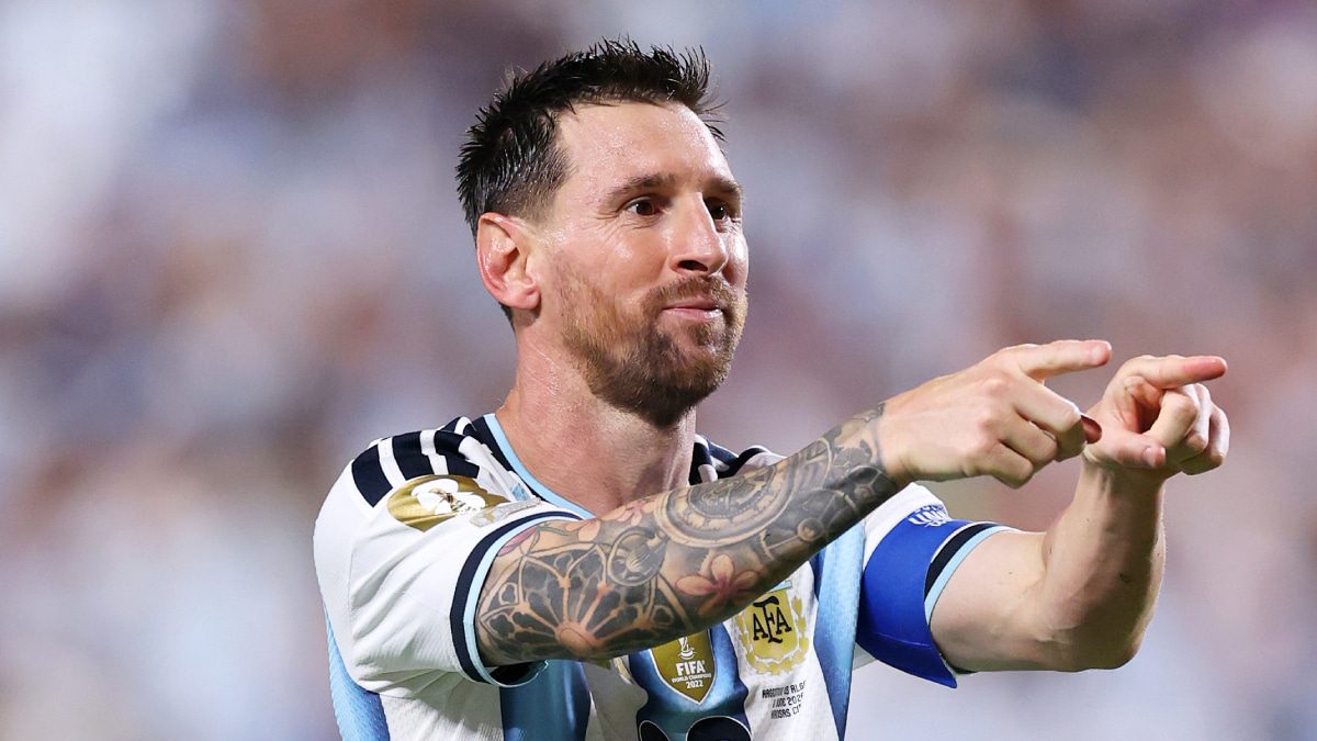 メッシがW杯史上初の8試合連続ゴールを達成