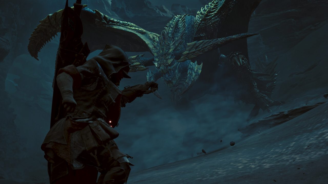 モンスターハンターワイルズ 大型モンスターとの戦闘