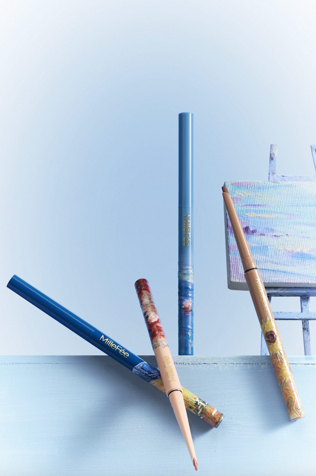 ミルフィー 絵画ジェルアイライナー 秋新色 イメージ