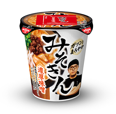 新みそきん 濃厚味噌ラーメンのパッケージ