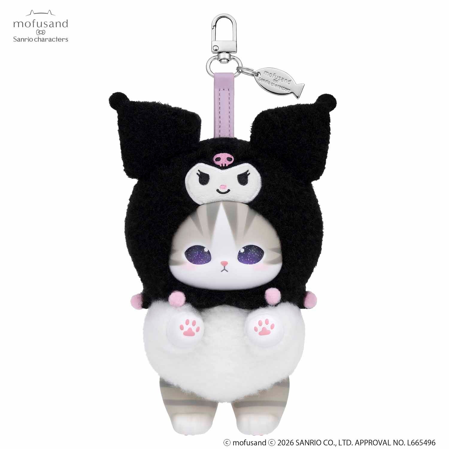 mofusand Kiramekko クロミデザイン アクセサリーぬいぐるみ