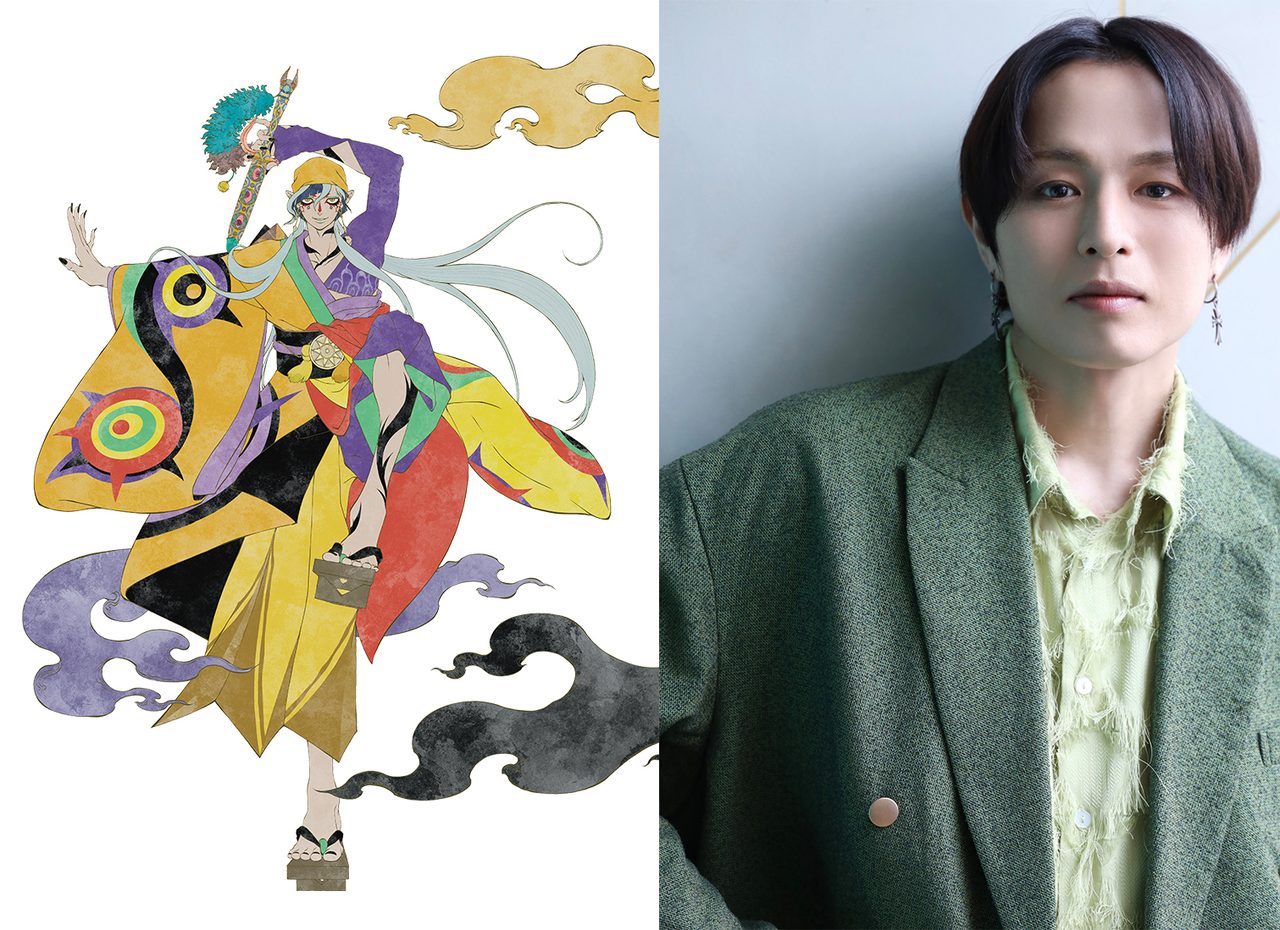 モノノ怪 乾の薬売り キャラクタービジュアルと声優 新木宏典