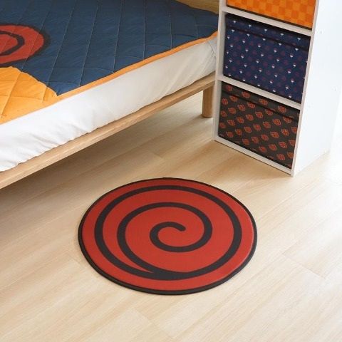 しまむらNARUTOコラボ インテリアマットうずまきデザイン
