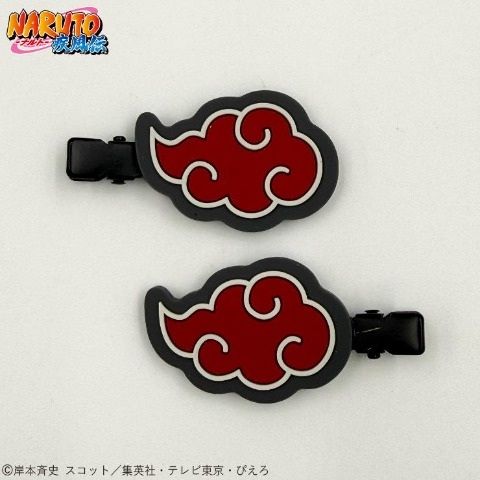 しまむらNARUTOコラボ マルチクリップ暁デザイン