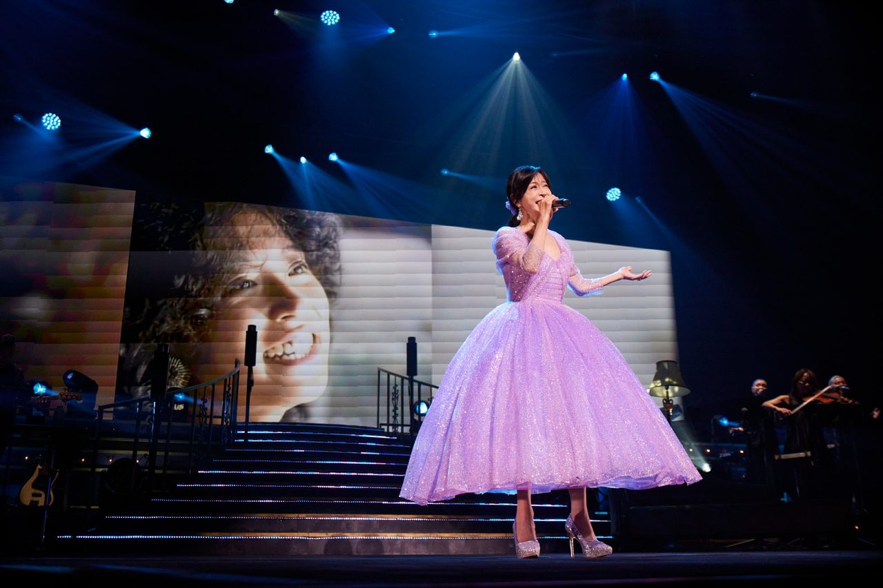 中森明菜 ライブツアー2026 パープルドレスでの熱唱