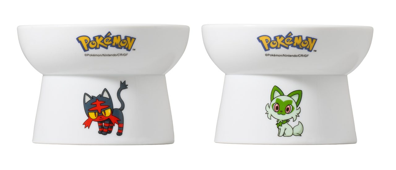 脚付フードボウル ニャビー ニャオハ 猫壱×ポケモンコラボ