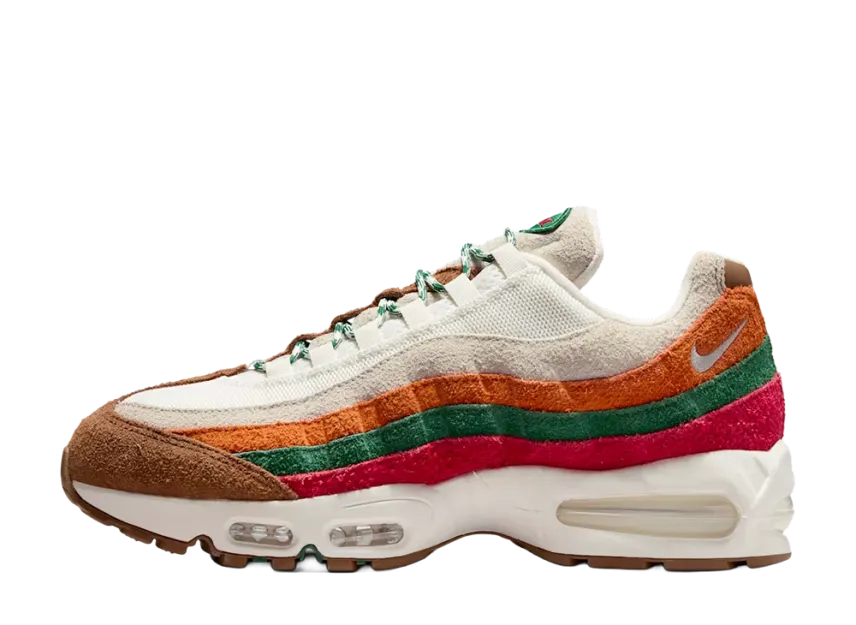 Nike Air Max 95 7-Eleven colorway in orange and green