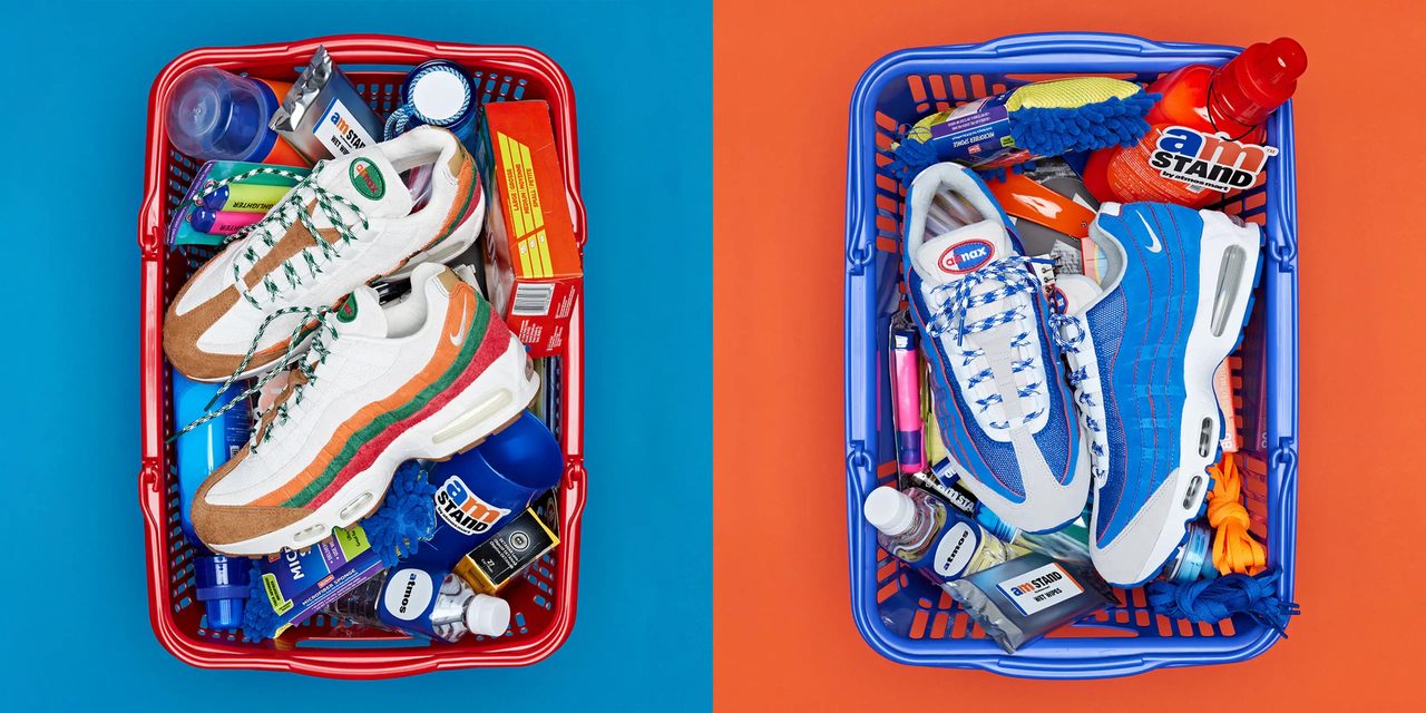 Nike Air Max 95 Convini pack Lawson and 7-Eleven pair