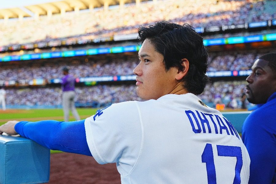 ドジャース所属時の大谷翔平選手