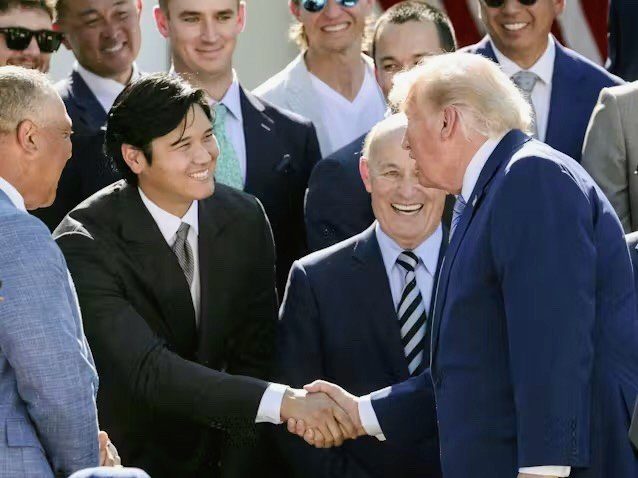 大谷翔平×山本由伸ホワイトハウス訪問｜トランプ氏の称賛内容まとめ