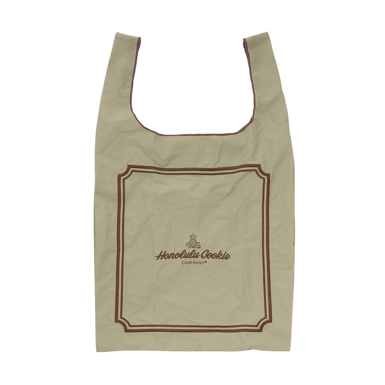 PLAZA×ホノルルクッキーカンパニー ロゴ入りキャンバストート